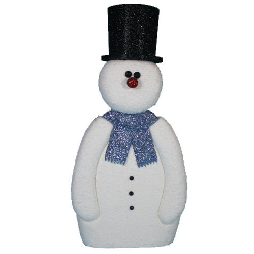 Big Dylan - 1500 mm high Polystyrene Snowman