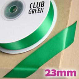 Double Sided Satin Ribbon 23mm - Green