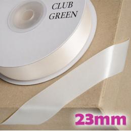 Double Sided Satin Ribbon 23mm - ivory