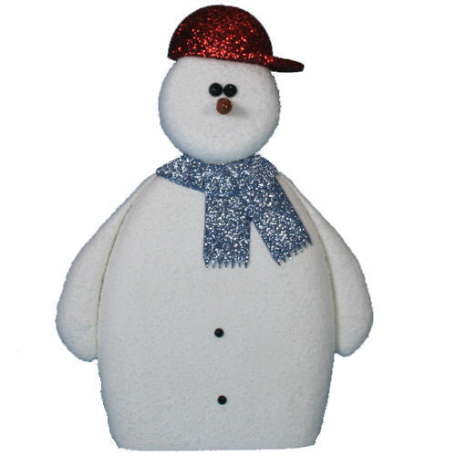 Big Jack - 1500 mm high Polystyrene Snowman