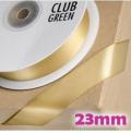Double Sided Satin Ribbon 23mm - Light Gold
