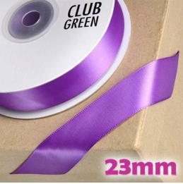 Double Sided Satin Ribbon 23mm - Purple