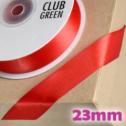 Double Sided Satin Ribbon 23mm - Red