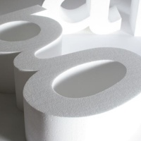 good quality polystyrene Styrofoam letters