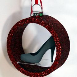 Christmas Bauble shelves