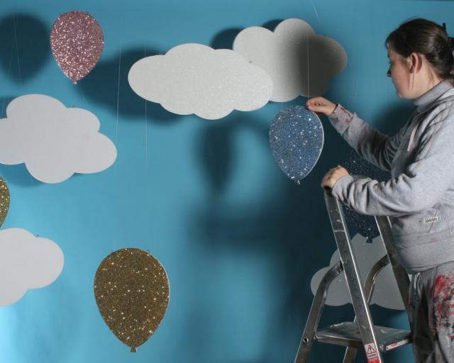 polystyrene clouds